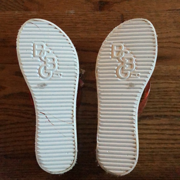 Unworn pink flip flops from BCBGirls. - Picture 3 of 3